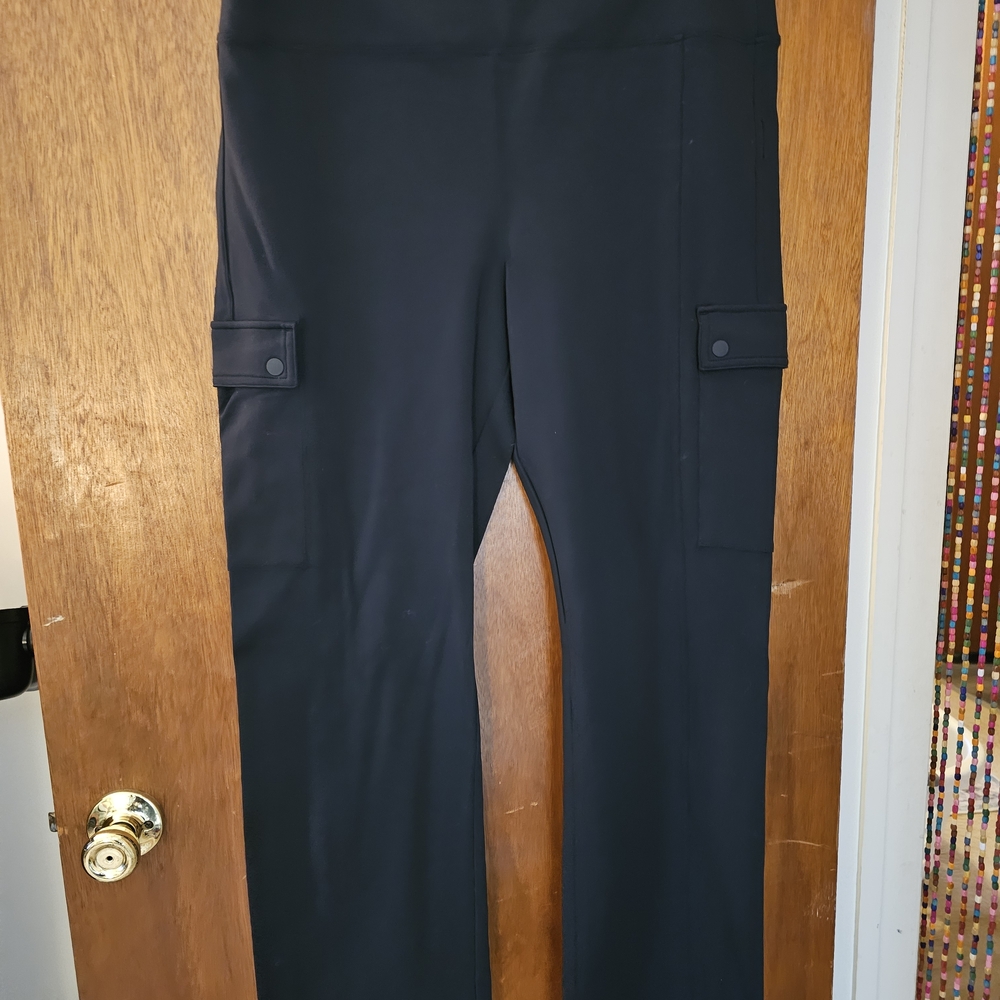 Athleta Black Straight Leg Pants